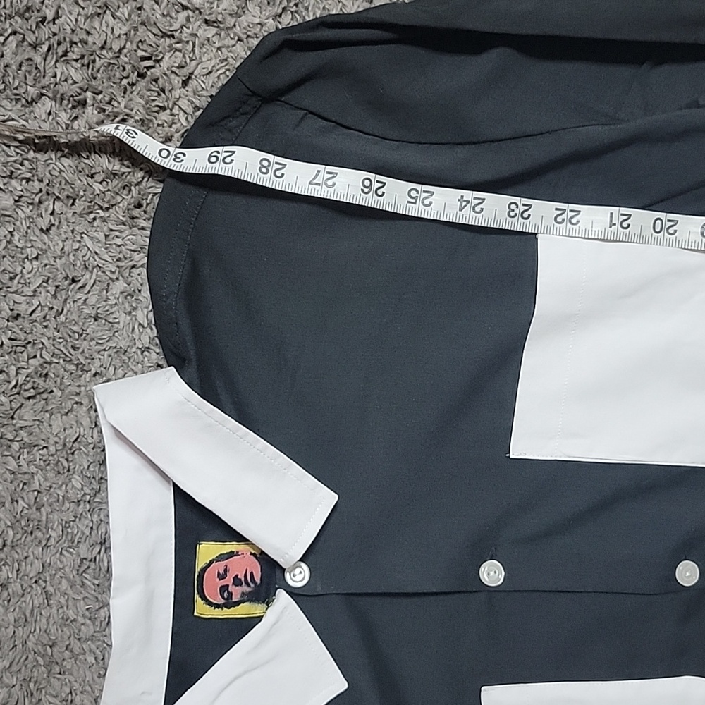 Brixton X strummer long sleeve button down dress shirt XL - Picture 10 of 11